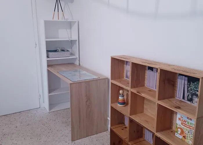 Maison Jardin & Garage P2 10 Min Gare Apartamento *